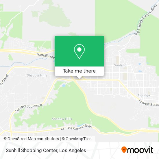 Sunhill Shopping Center map