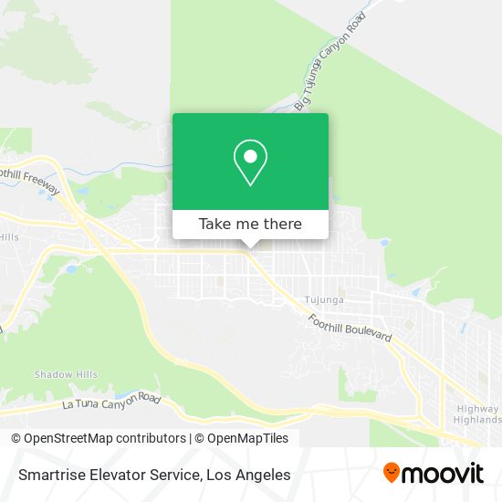 Smartrise Elevator Service map