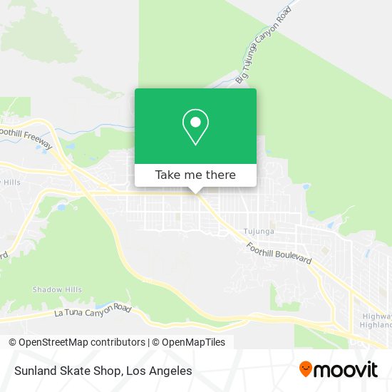 Sunland Skate Shop map