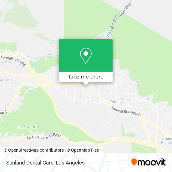 Mapa de Sunland Dental Care