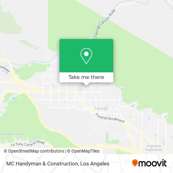 MC Handyman & Construction map