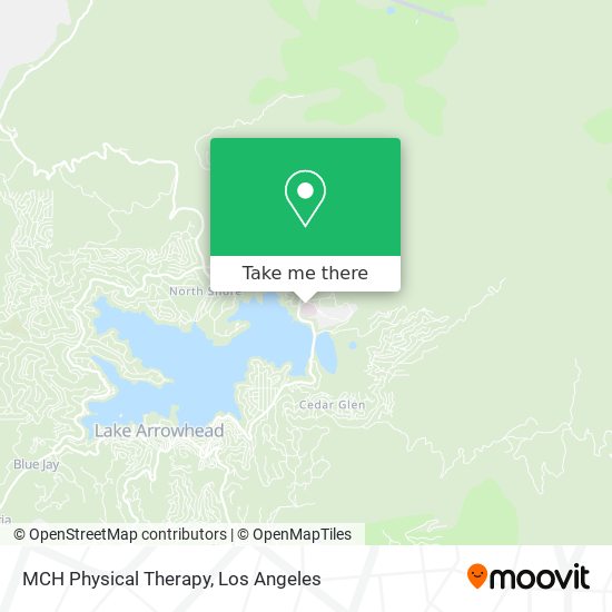 MCH Physical Therapy map