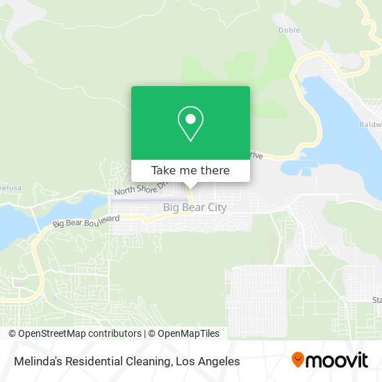 Melinda's Residential Cleaning map