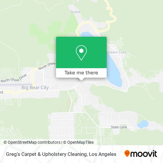 Greg's Carpet & Upholstery Cleaning map