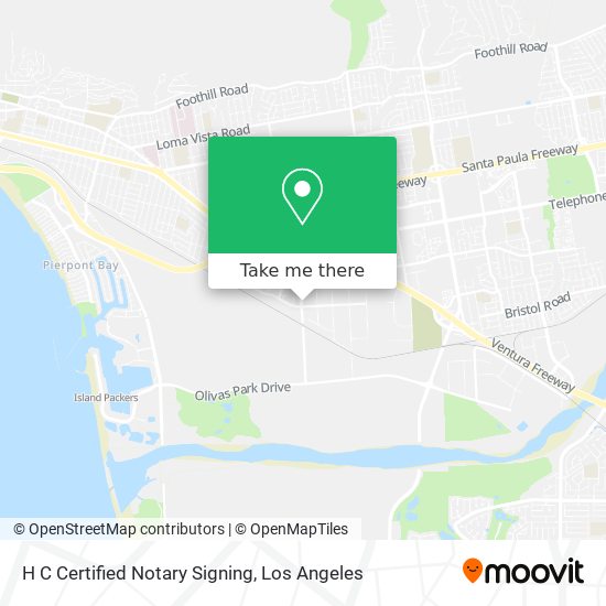H C Certified Notary Signing map