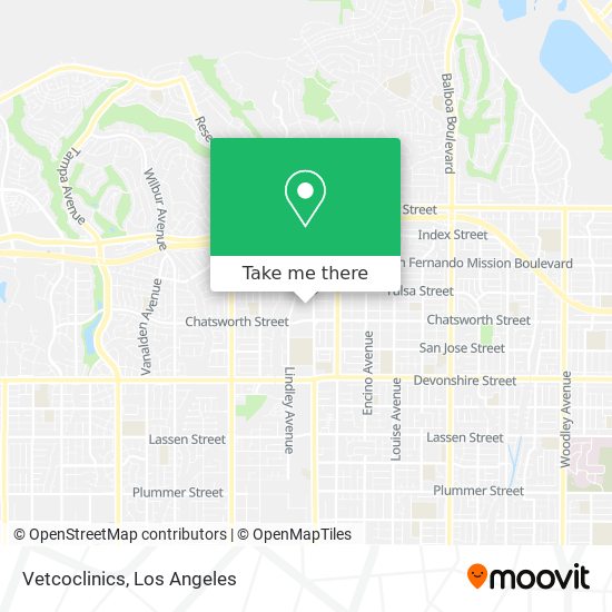 Vetcoclinics map