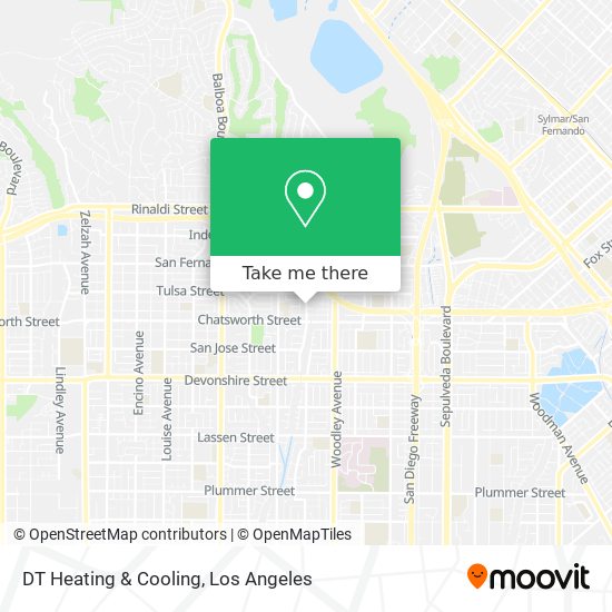 DT Heating & Cooling map