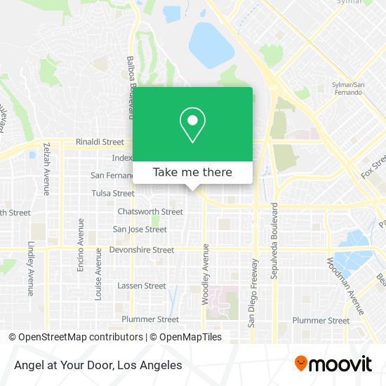 Mapa de Angel at Your Door