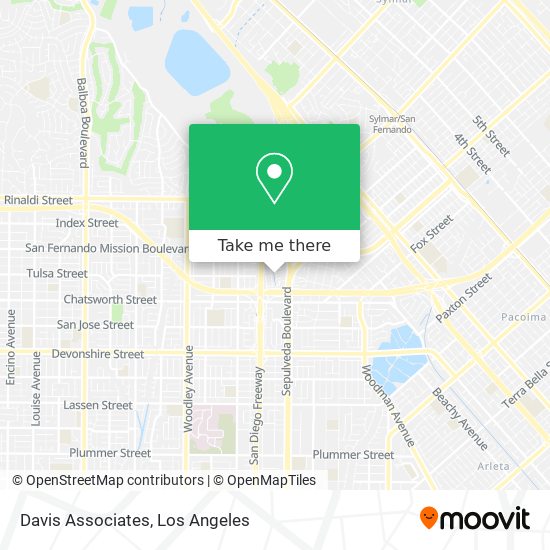 Davis Associates map