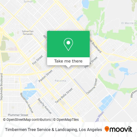 Mapa de Timbermen Tree Service & Landcaping