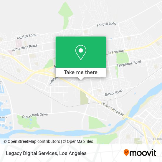 Mapa de Legacy Digital Services