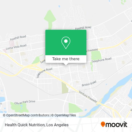 Health Quick Nutrition map