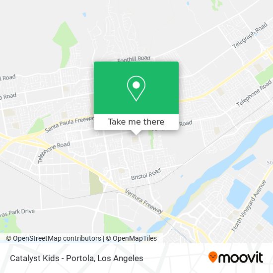 Catalyst Kids - Portola map