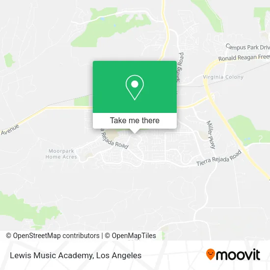 Lewis Music Academy map