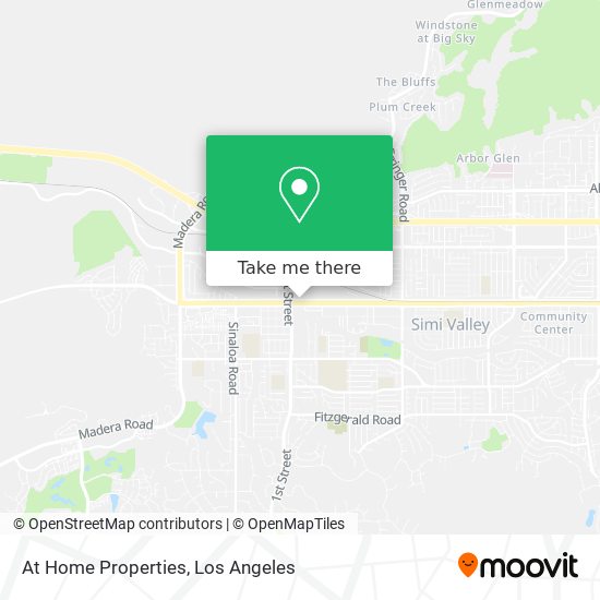 At Home Properties map
