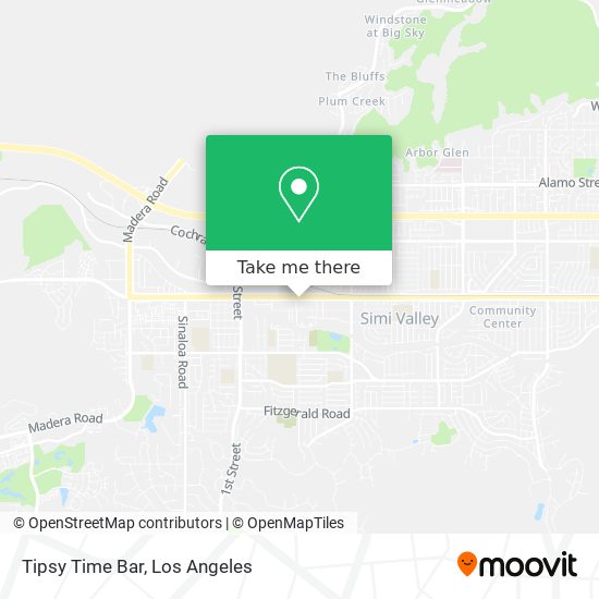 Mapa de Tipsy Time Bar