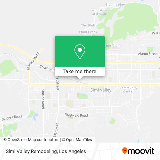 Mapa de Simi Valley Remodeling