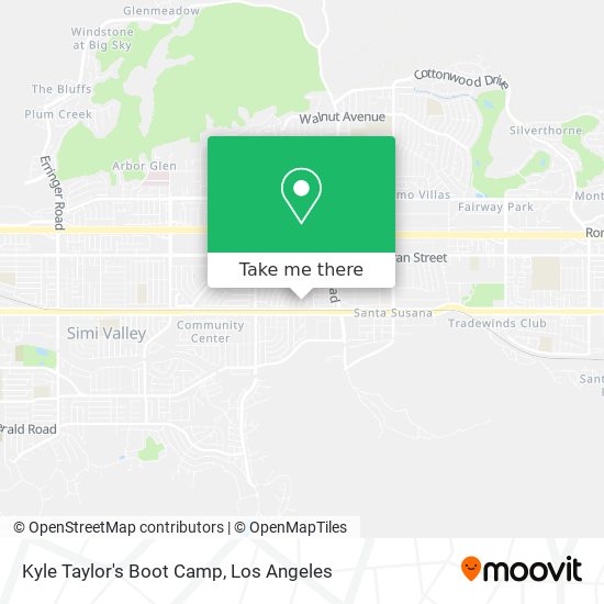 Mapa de Kyle Taylor's Boot Camp