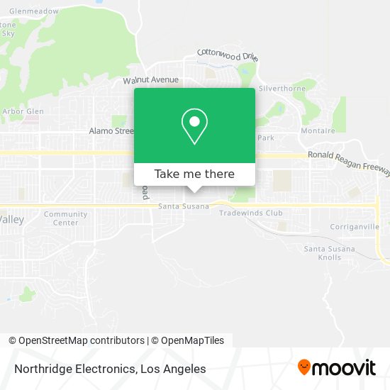 Northridge Electronics map