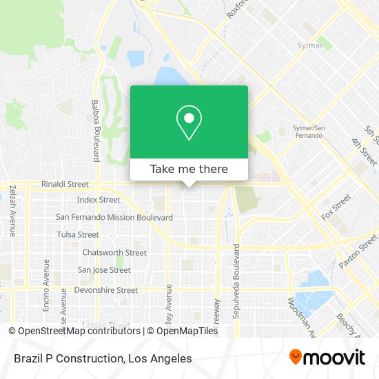 Brazil P Construction map