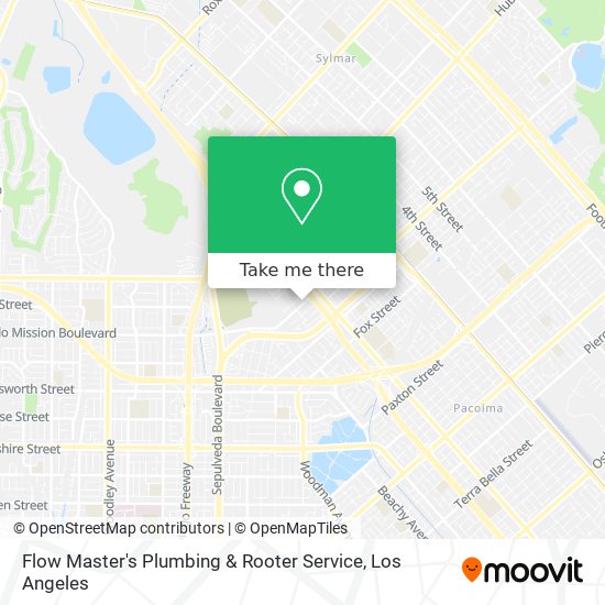 Flow Master's Plumbing & Rooter Service map