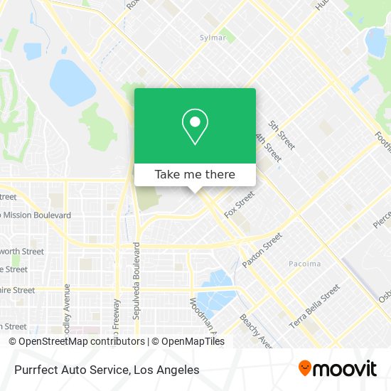 Purrfect Auto Service map