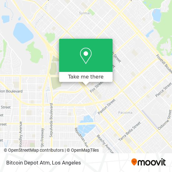 Mapa de Bitcoin Depot Atm