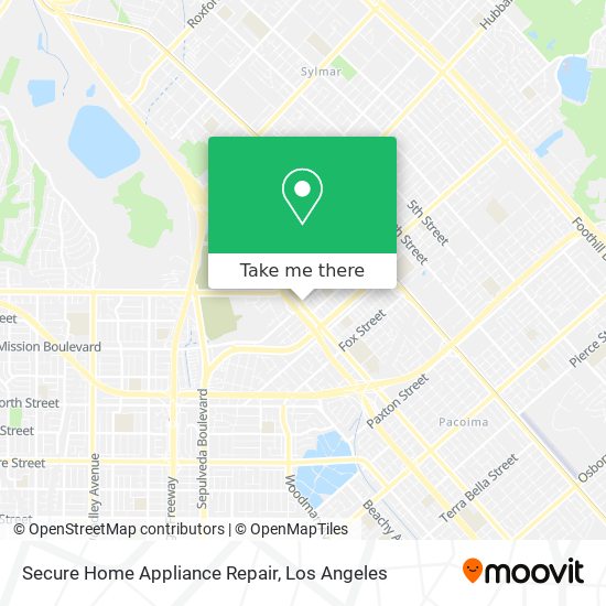 Secure Home Appliance Repair map