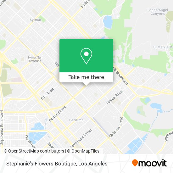 Mapa de Stephanie's Flowers Boutique