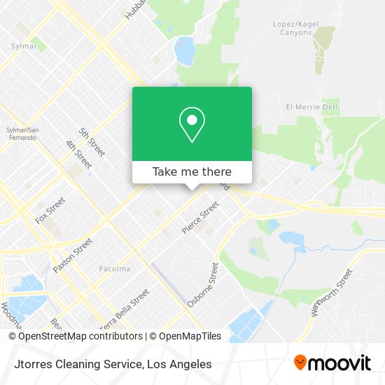 Jtorres Cleaning Service map