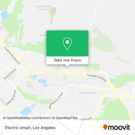 Mapa de Electric smart