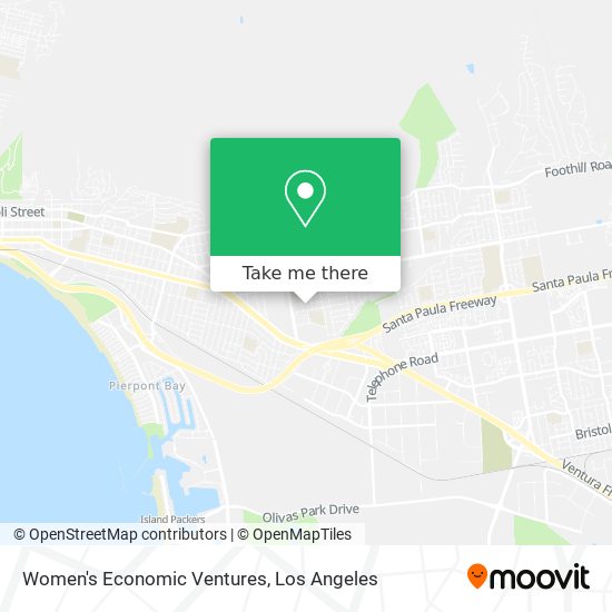 Women's Economic Ventures map