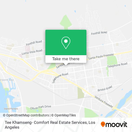 Tee Khamseng- Comfort Real Estate Services map