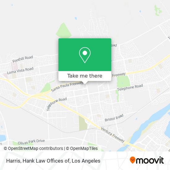 Harris, Hank Law Offices of map