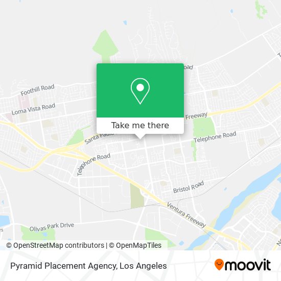 Mapa de Pyramid Placement Agency