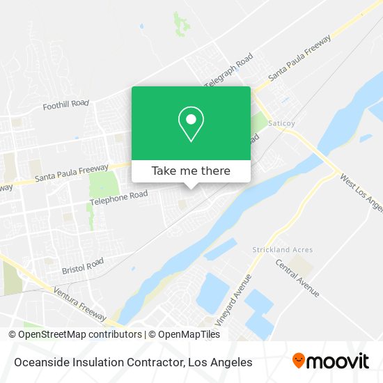 Mapa de Oceanside Insulation Contractor