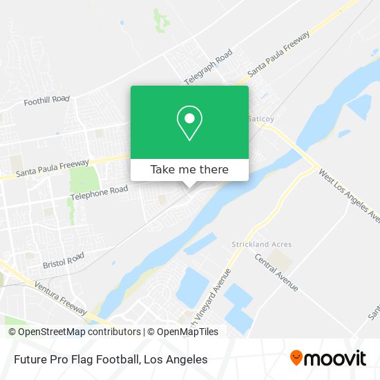 Mapa de Future Pro Flag Football