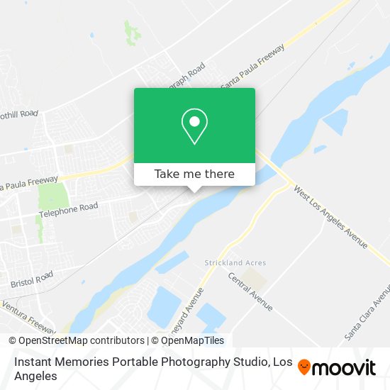 Mapa de Instant Memories Portable Photography Studio