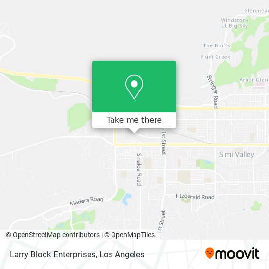 Mapa de Larry Block Enterprises