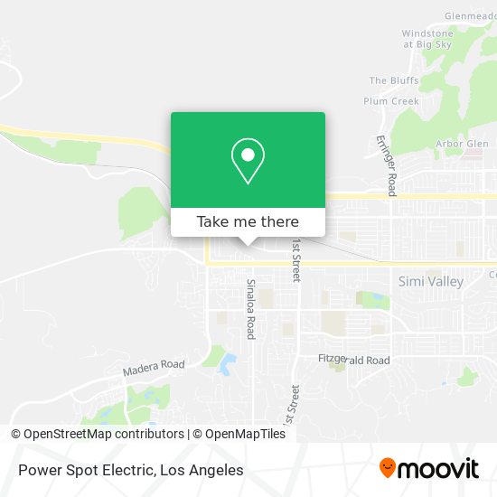 Power Spot Electric map