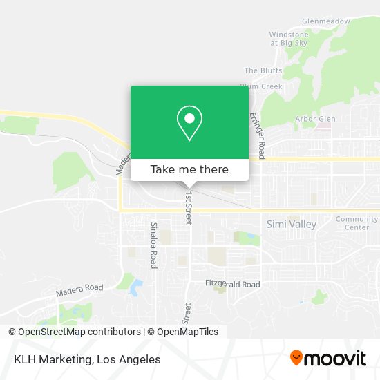 KLH Marketing map