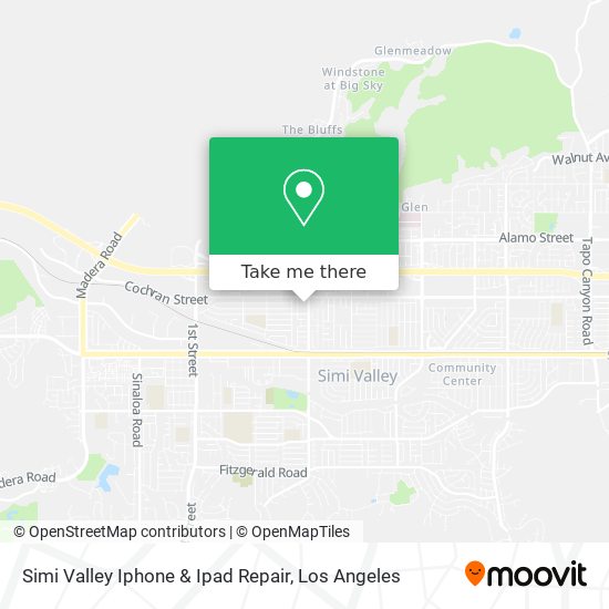 Mapa de Simi Valley Iphone & Ipad Repair