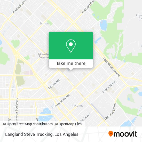Langland Steve Trucking map