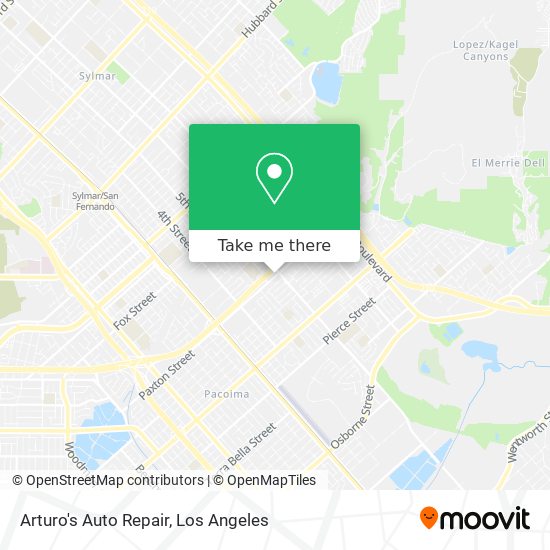 Arturo's Auto Repair map