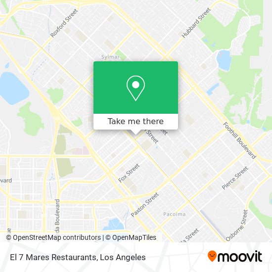 El 7 Mares Restaurants map