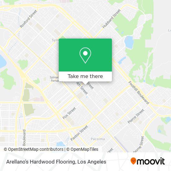 Arellano's Hardwood Flooring map