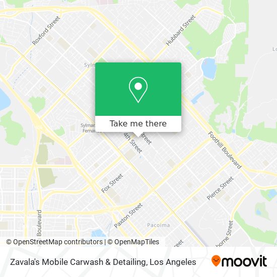Zavala's Mobile Carwash & Detailing map