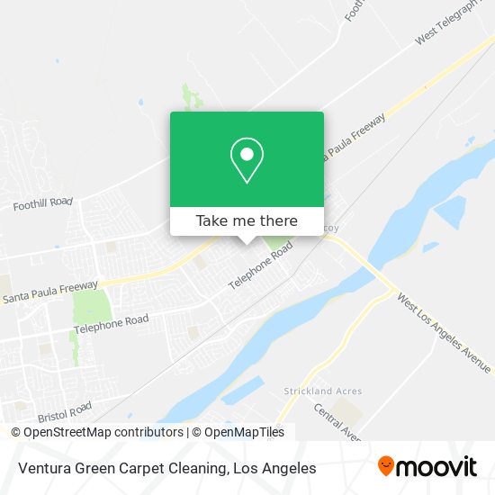 Ventura Green Carpet Cleaning map