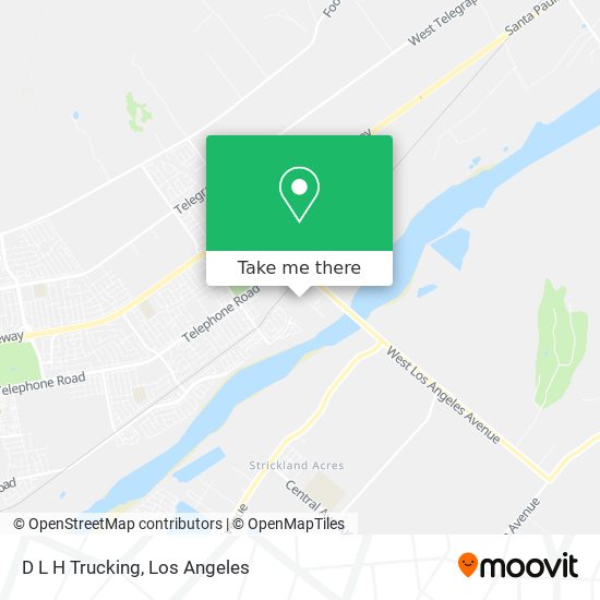 D L H Trucking map