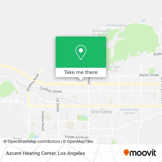 Ascent Hearing Center map